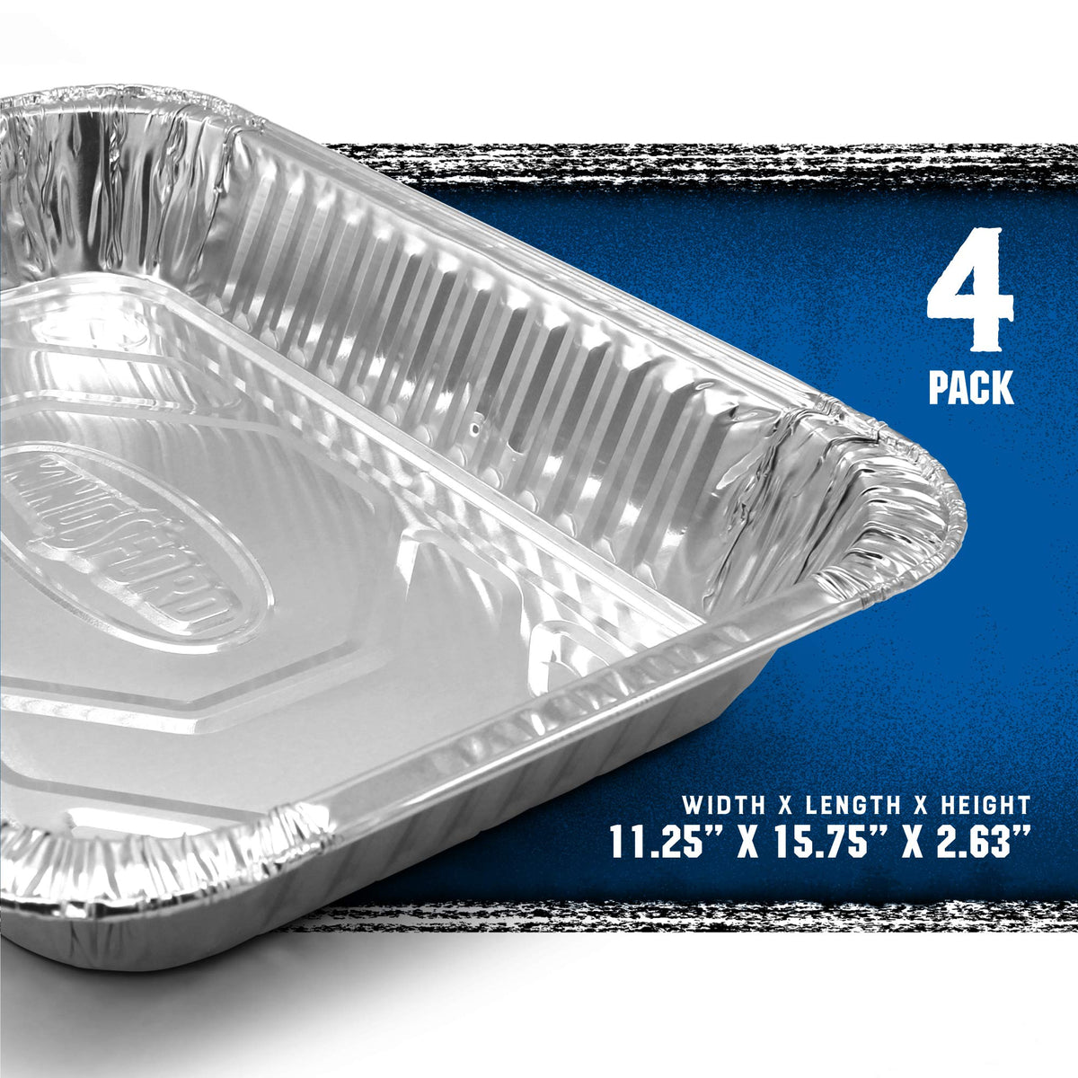 Kingsford chafing dish compatible pan for buffets and easy serving.