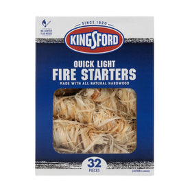 Kingsford Quick Light Rolls with hardwood shavings for fast ignition in grills