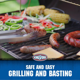 Kingsford silicone basting brush for smooth glaze application