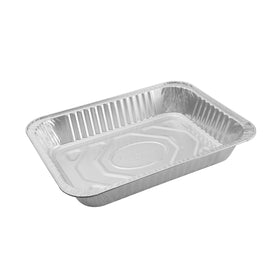 Kingsford wide deep pan with large capacity for crowd portions.