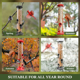 Durable plastic Kingsyard feeders designed for outdoor environments