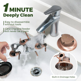 Kingsyard antique copper finish adds rustic charm to any garden