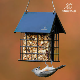 Kingsyard bird feeder designed for easy cleaning and maintenance.
