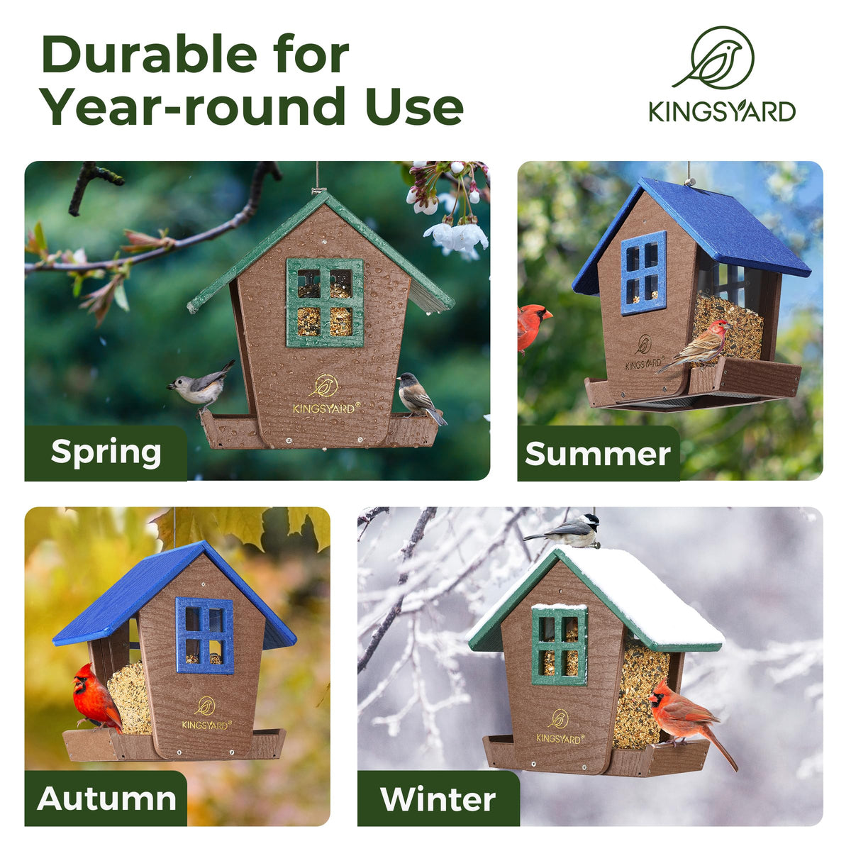 Kingsyard farmhouse style design adds charm to yard decor