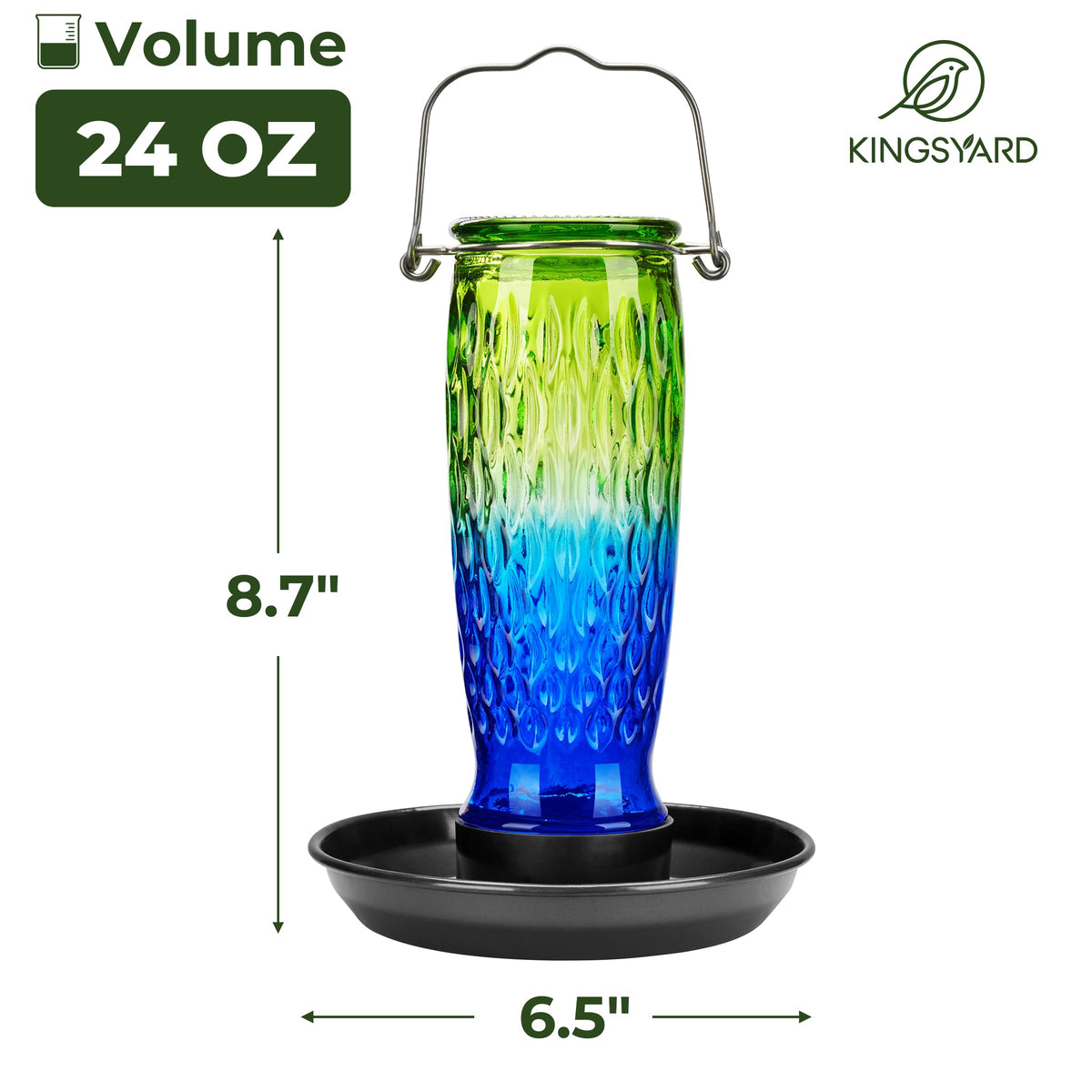 Kingsyard perching tray supports multiple birds with easy access.