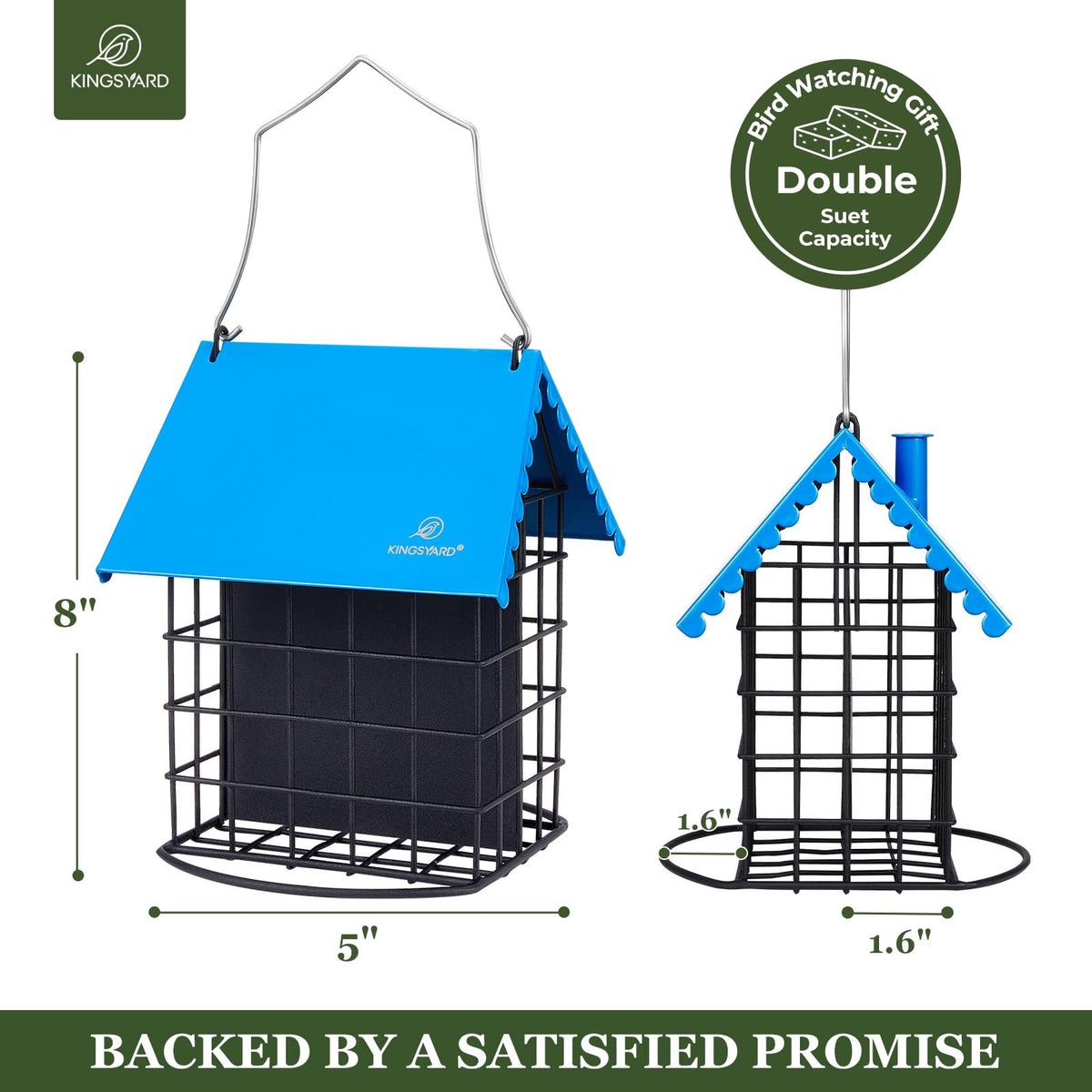 Kingsyard easy-fill removable roof for quick refills