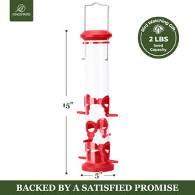 Kingsyard easy-fill top lid enables quick, mess-free refills for convenience.