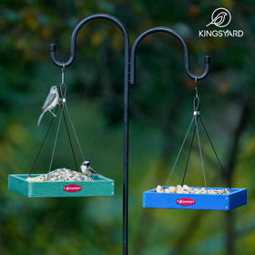 Kingsyard easy-hang setup allows quick outdoor installation on porch or tree