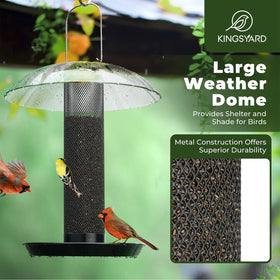 Kingsyard Finch Feeder ideal gift for gardens, patios, and birdwatching.
