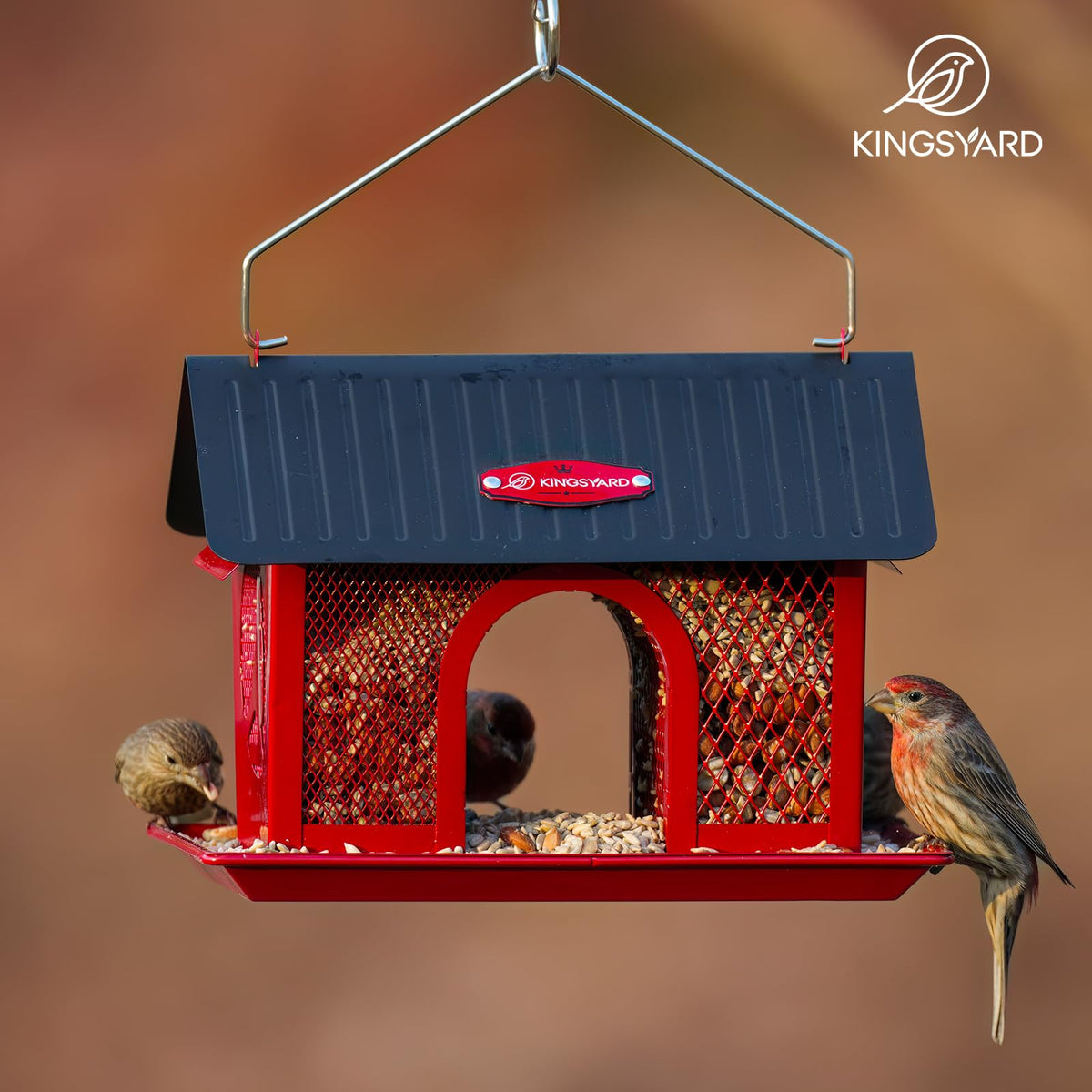 Kingsyard bird feeder gift suitable for nature-loving families and gardeners.