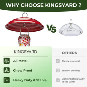 Kingsyard feeder dome makes a thoughtful gift for bird lovers.
