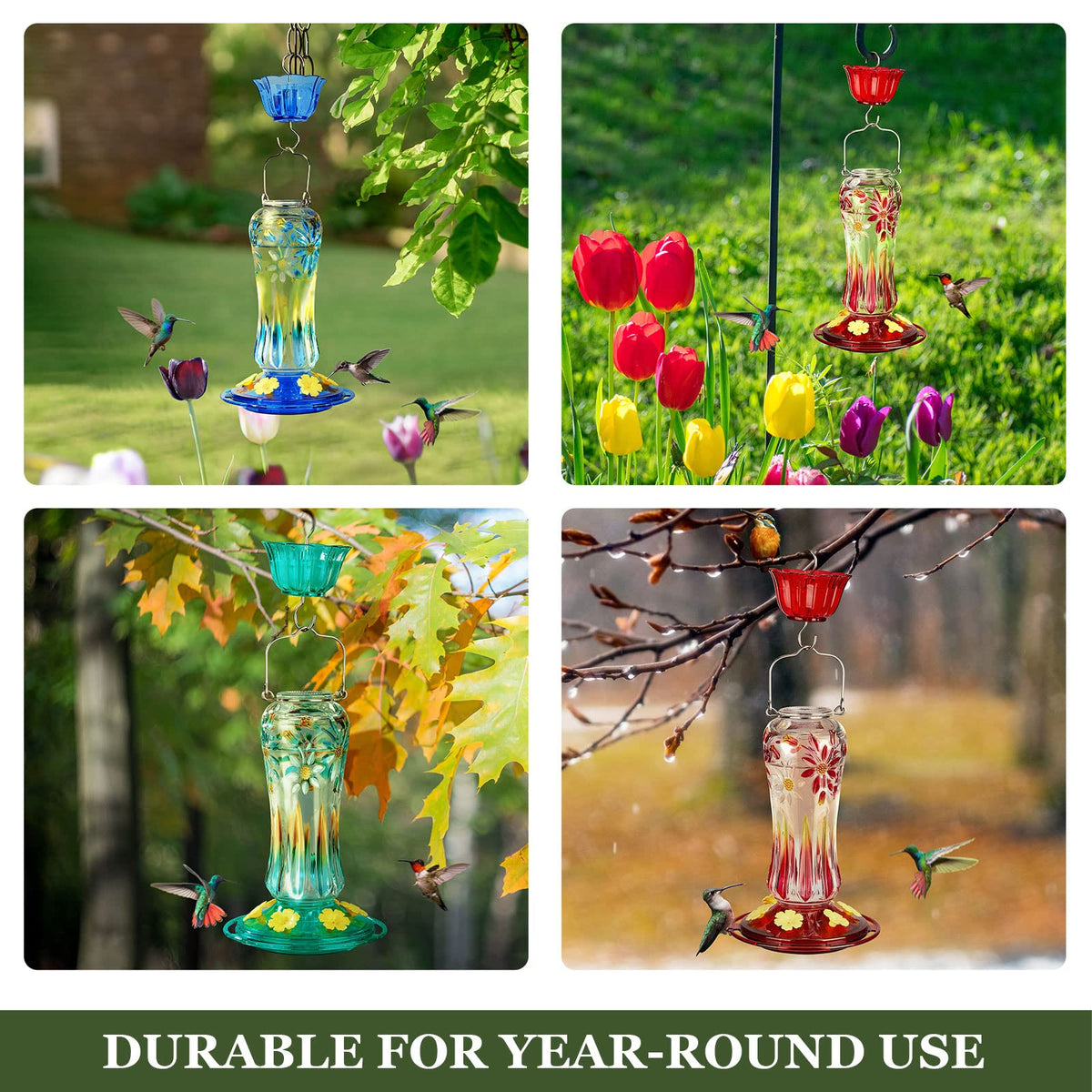 Kingsyard easy-clean glass design simplifies maintenance between visits.