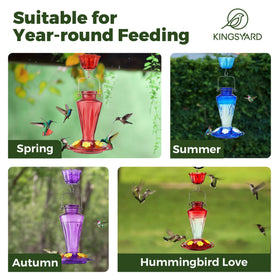 Kingsyard 16-ounce nectar capacity reduces refills for busy days