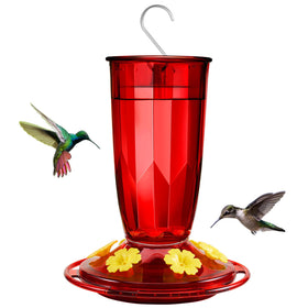 Kingsyard hummingbird feeder with 6 ports inviting birds to your garden