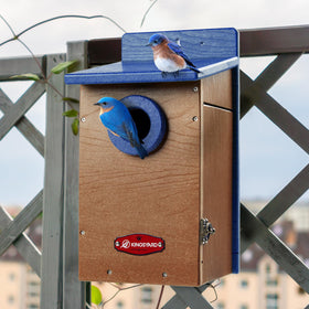 Kingsyard outdoor bird house makes a thoughtful gift for nature lovers.
