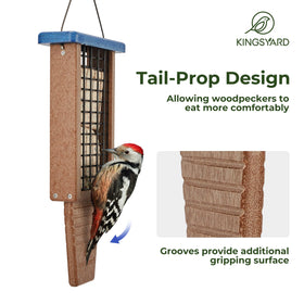 Kingsyard outdoor hanging feeder designed for year-round garden use