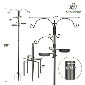 Kingsyard rust-resistant metal construction designed for outdoor use