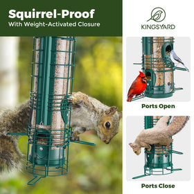 Kingsyard weight-activated perches demonstrate automatic protection