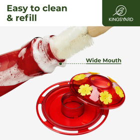 Kingsyard wide-mouth bottle for easy refilling without a funnel.