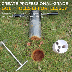 KINGTOP flagsticks pair well for a full backyard mini-course.