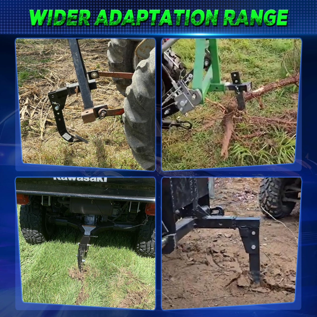 Kingway 2-inch receiver compatibility broadens attachment options for tractors and ATVs