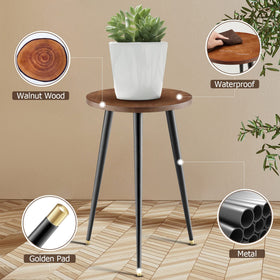 KINNARY metal legs plant holder delivers extra stability for heavier pots