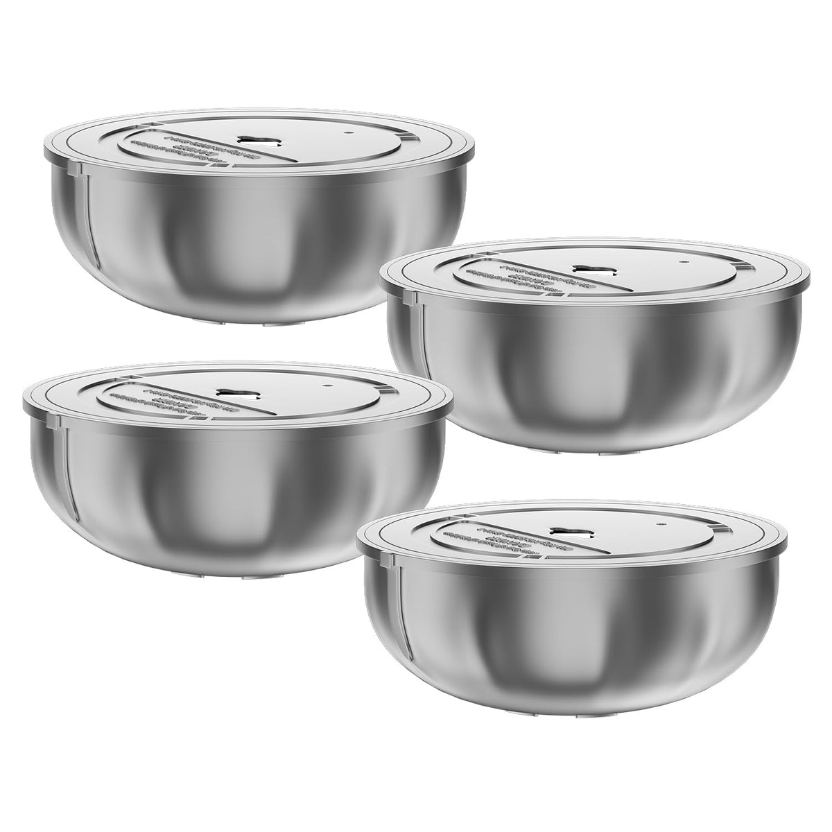 Kintillate hot tub cartridge four-pack front view for easy replacement.