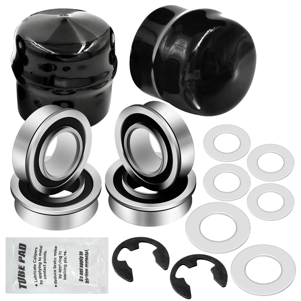 KINTLE 9040H front-wheel bearing conversion kit ready for mower maintenance.