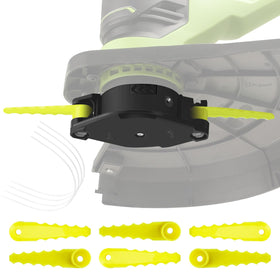 KINTLE AC052N1 pivoting trimmer head close-up showing versatility