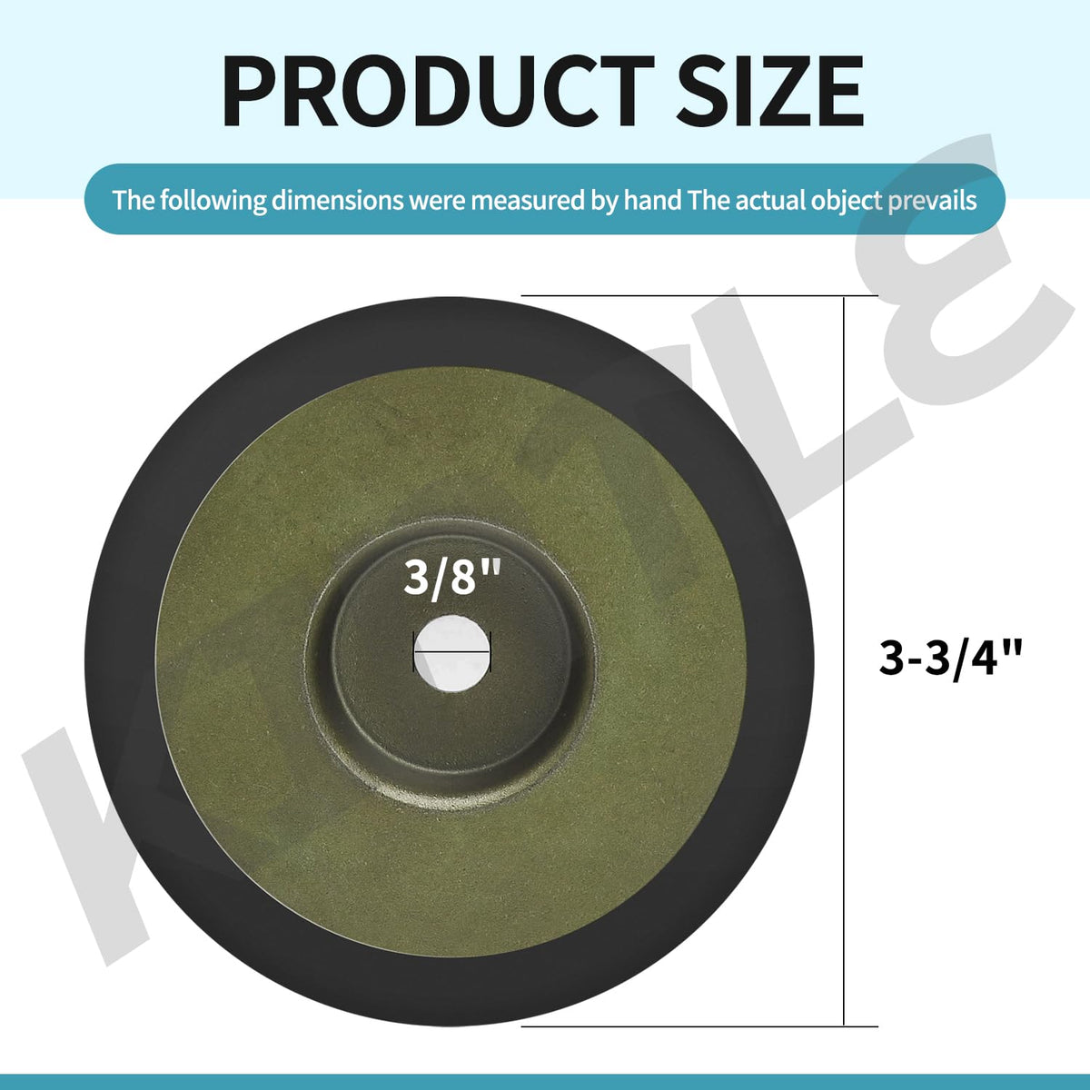 KINTLE GW-2111 reverse disc side view for clear alignment in tillers.