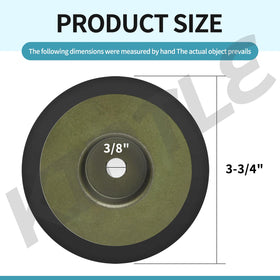 KINTLE GW-2111 reverse disc side view for clear alignment in tillers.