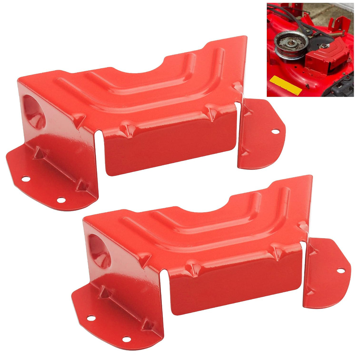 KINTLE deck spindle protection guard reduces downtime with easy replacement.