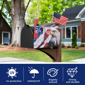 KIOYTLIK July Fourth decoration mailbox cover adds festive curbside charm.