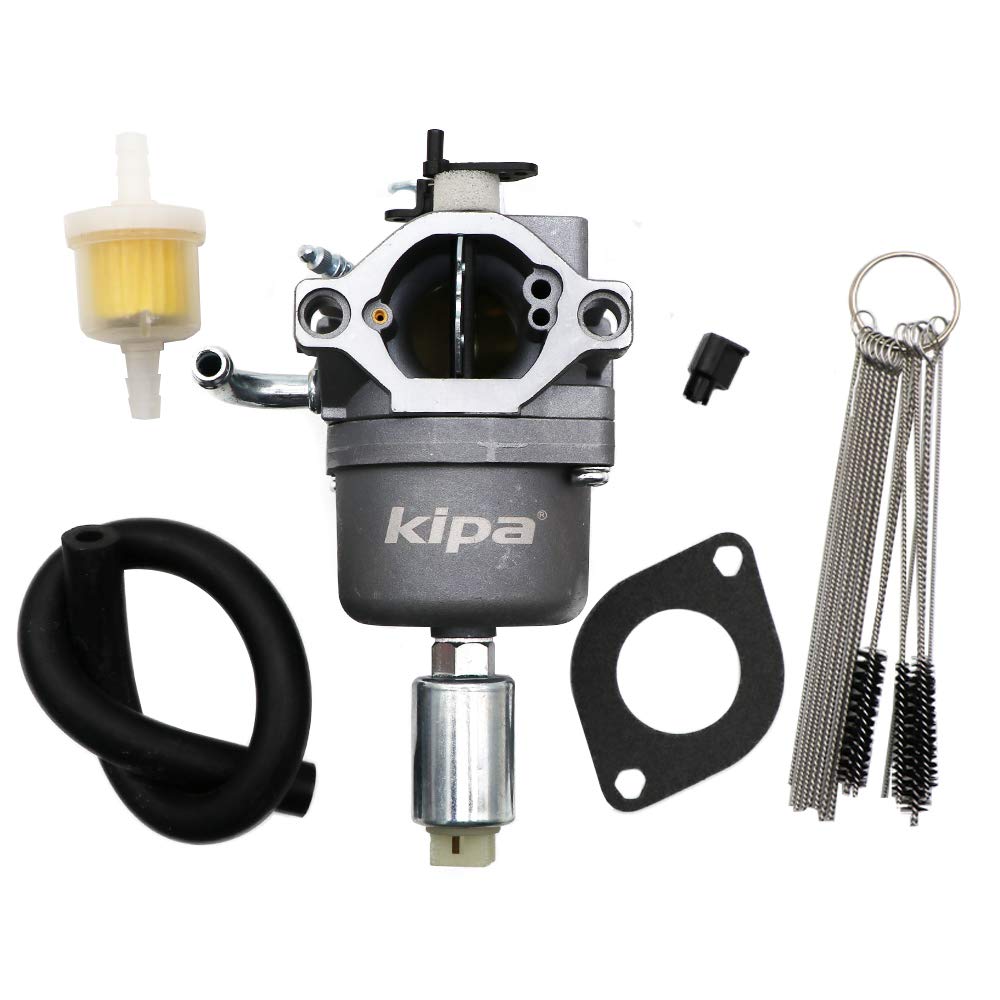 KIPA carburetor front view improves easy starts and precise fuel control.