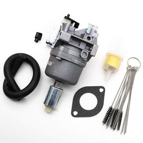 KIPA carburetor rear view shows compact, durable construction for lawn care.