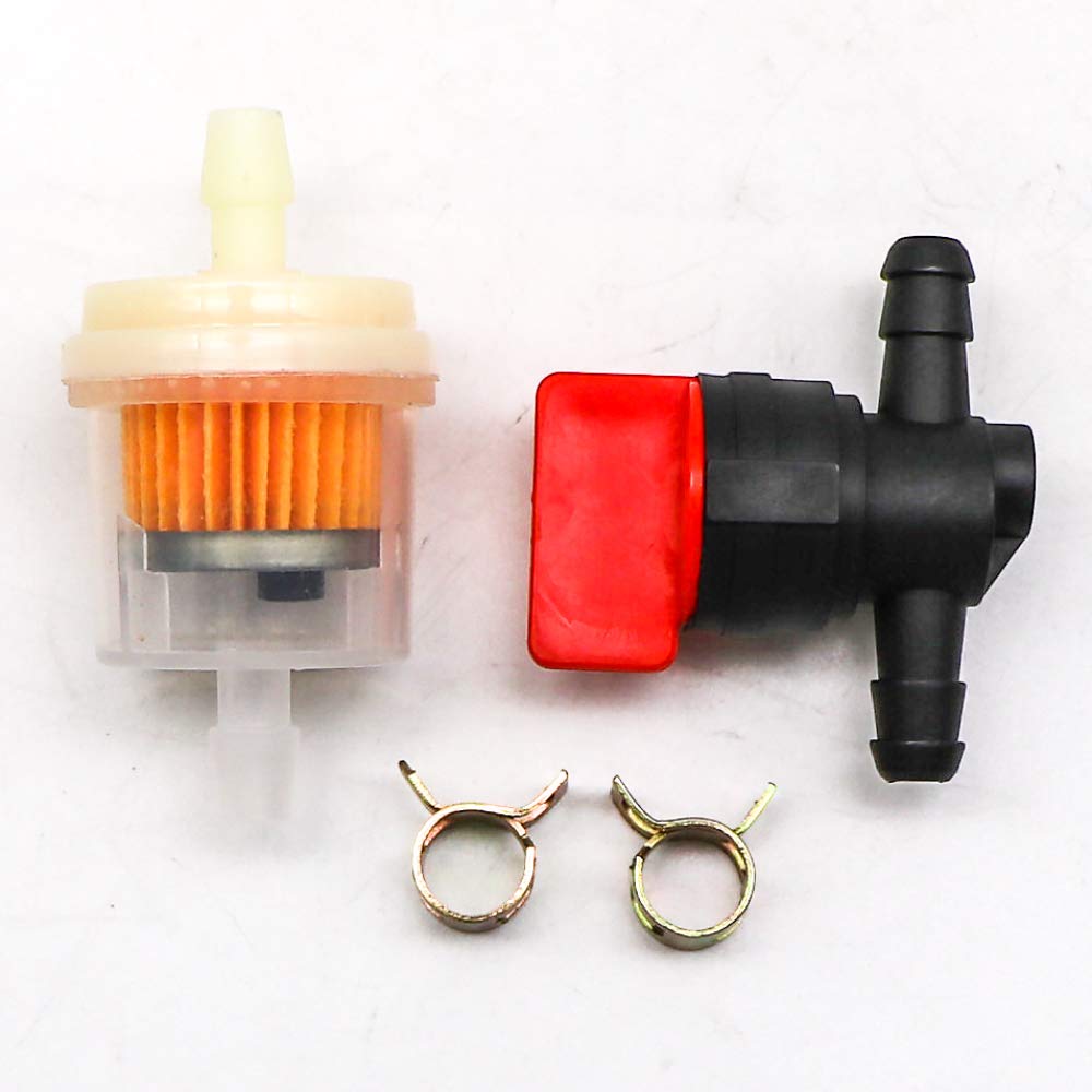 KIPA garden machines fuel system kit in use on a mower