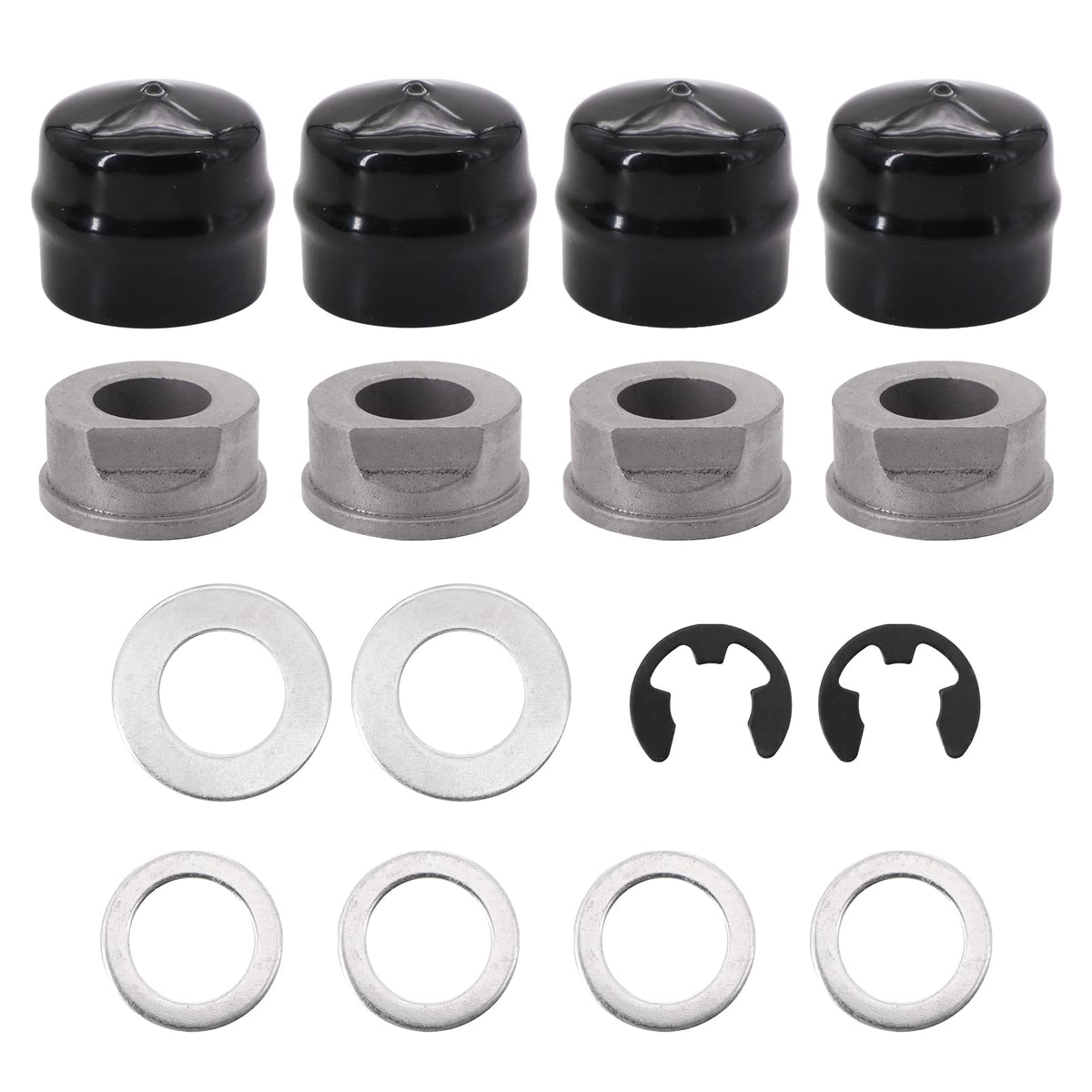 Kipa LA-series compatible bearing detail showcases broad mower compatibility.