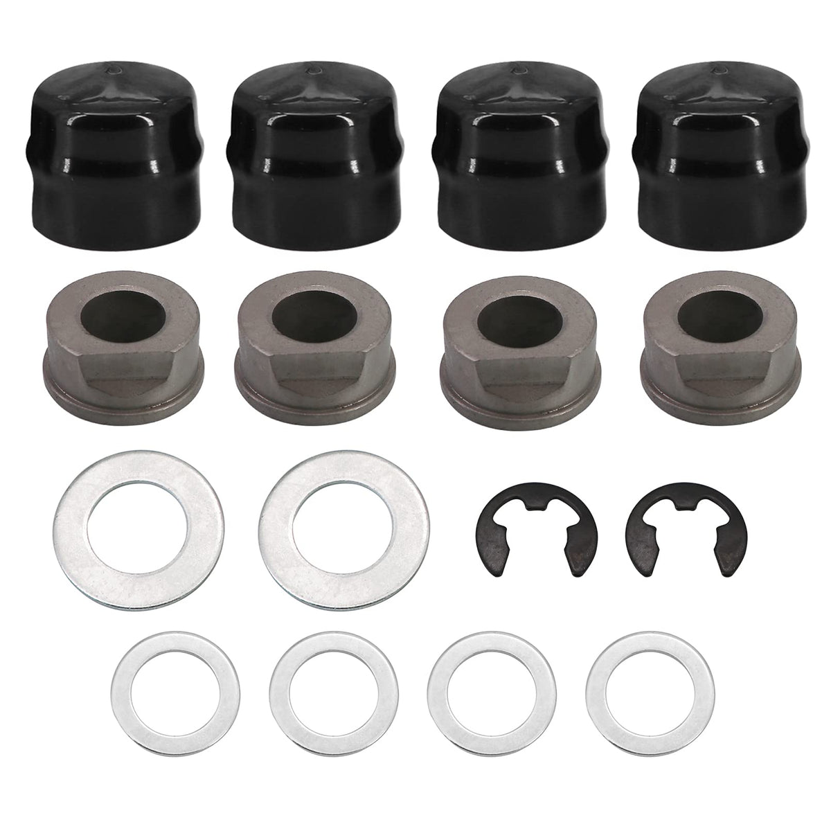 Kipa wheel-bearing cover M123253 close-up shows durable PVC for a precise seal.