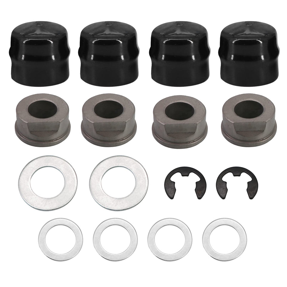 Kipa wheel-bearing cover M123253 close-up shows durable PVC for a precise seal.