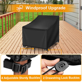 Kipiea easy-to-use cover with storage bag for tidy outdoor spaces