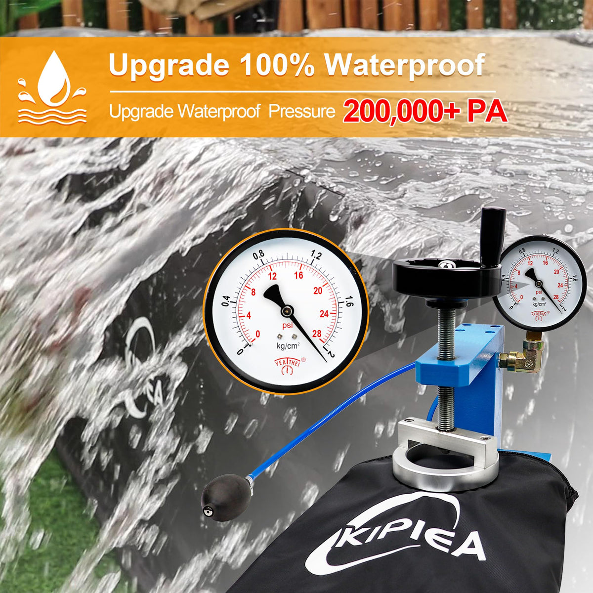 Kipiea seam tape reinforces waterproofing for durable protection