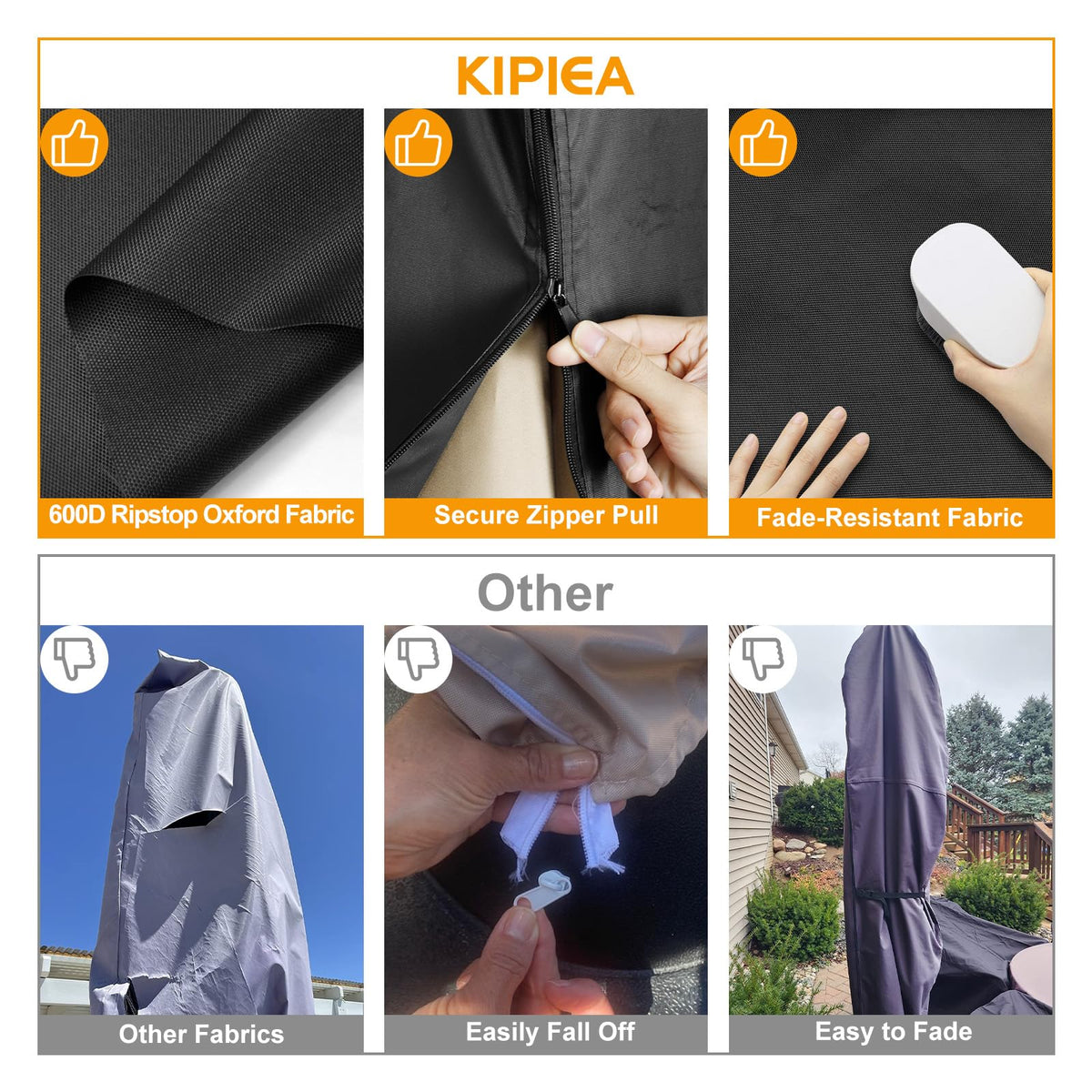 Kipiea includes a convenient storage bag for quick storage.