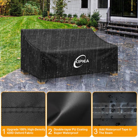 Kipiea windproof buckles and drawstrings secure cover during gusty days