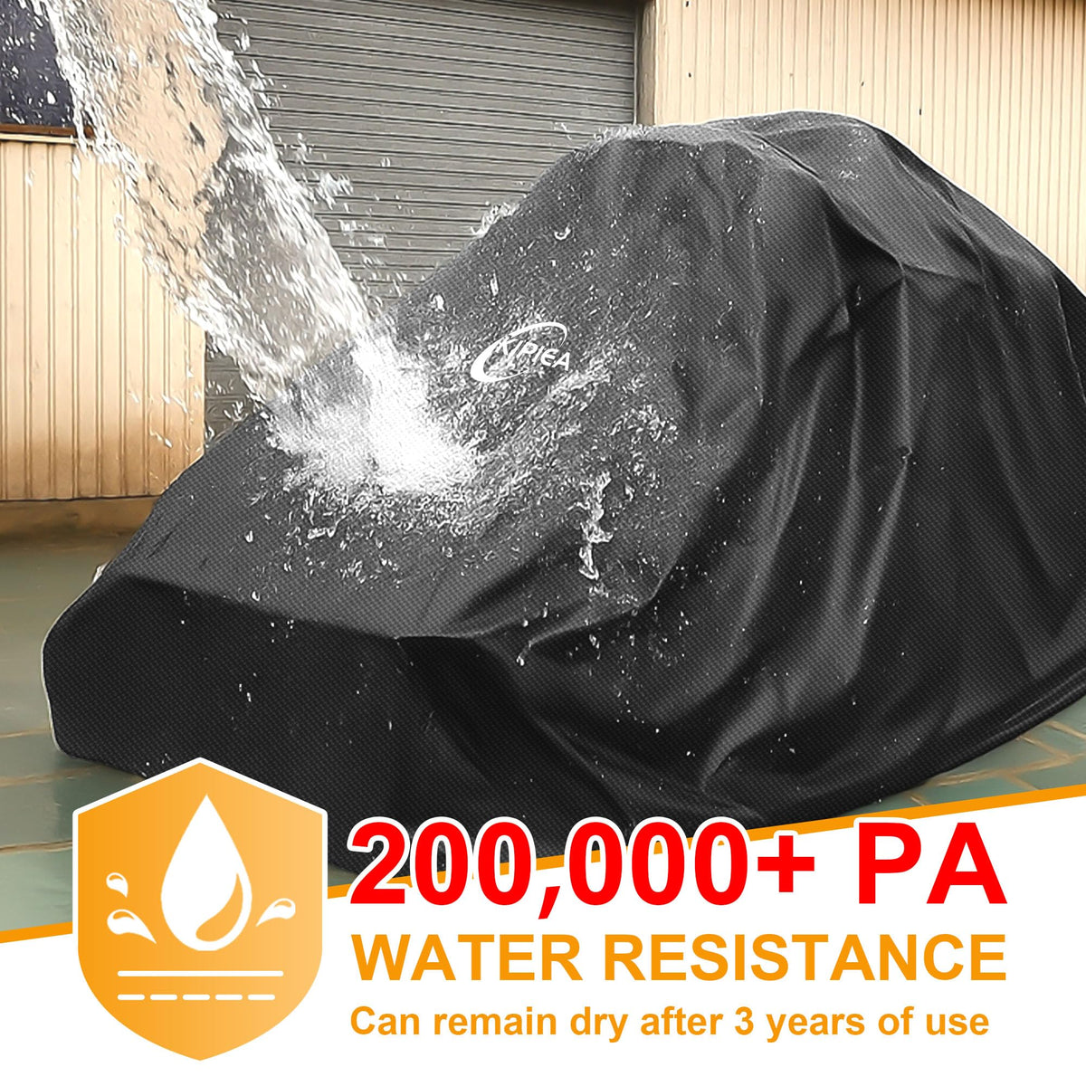Kipiea Zero Turn Mower Cover is easy to clean and store.