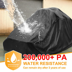Kipiea Zero Turn Mower Cover is easy to clean and store.
