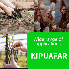 Kipuafar garden protection barrier keeps plants and small animals safe from intrusion.