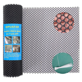Kipuafar Pet Proof Barrier Net rolled view highlights durable ABS mesh for outdoor use.