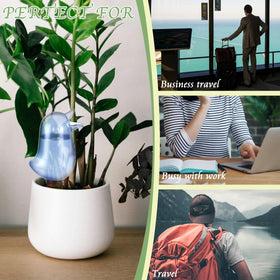 KIROYAL bird-idea water spikes simplify plant care at home