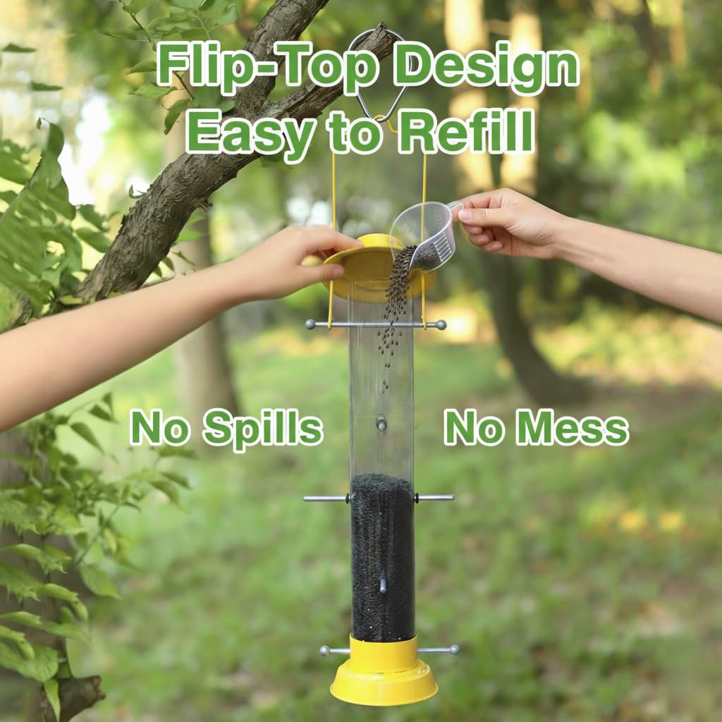 KiRuan Deco Finch Feeder detachable design for easy cleaning
