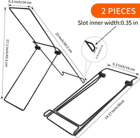 KishYa two-pack solar stand collapsed for compact travel storage.